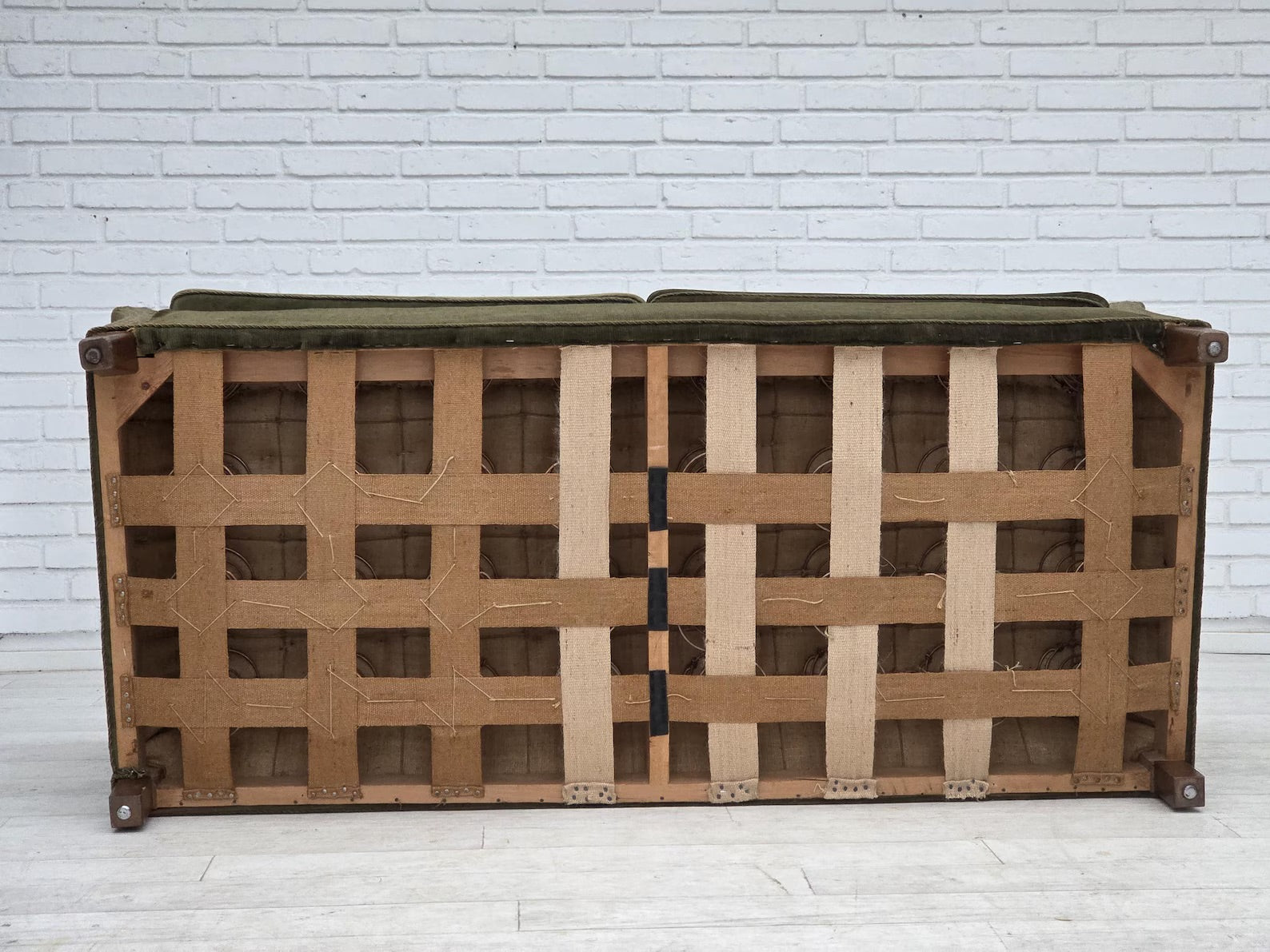 Two-Seater_Sofa,_Upholstered_Wood_Frame,_1970s_Denmark