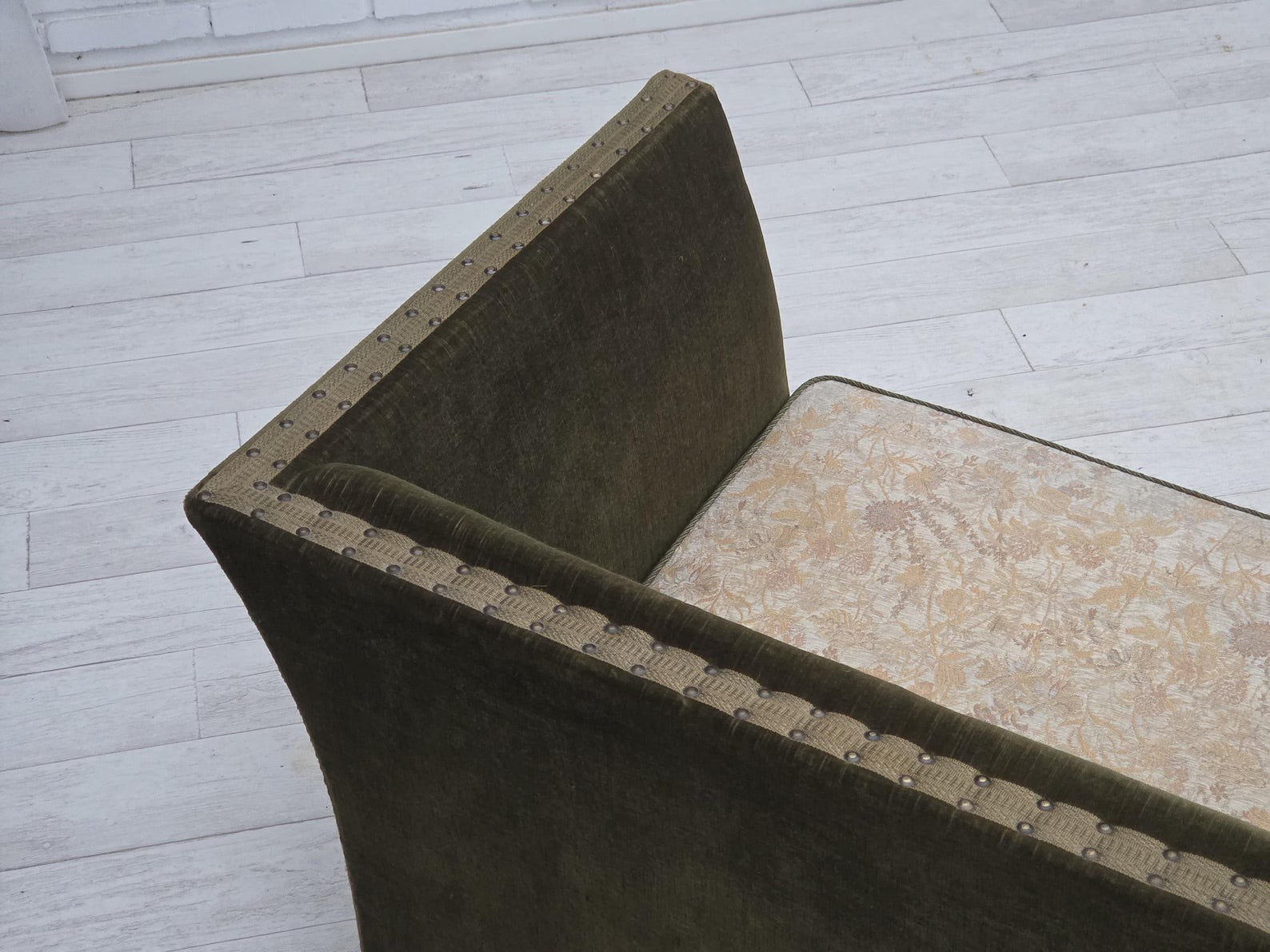 Two-Seater_Sofa,_Upholstered_Wood_Frame,_1970s_Denmark