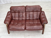 Two-Seater_Sofa,_Upholstered_&_Wood_Frame,_1970s_Sweden