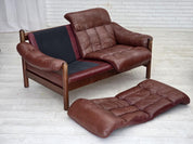 Two-Seater_Sofa,_Upholstered_&_Wood_Frame,_1970s_Sweden