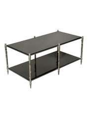 Two-Tier_Coffee_Table,_Black_Granite,_Maison_Baguès_Style