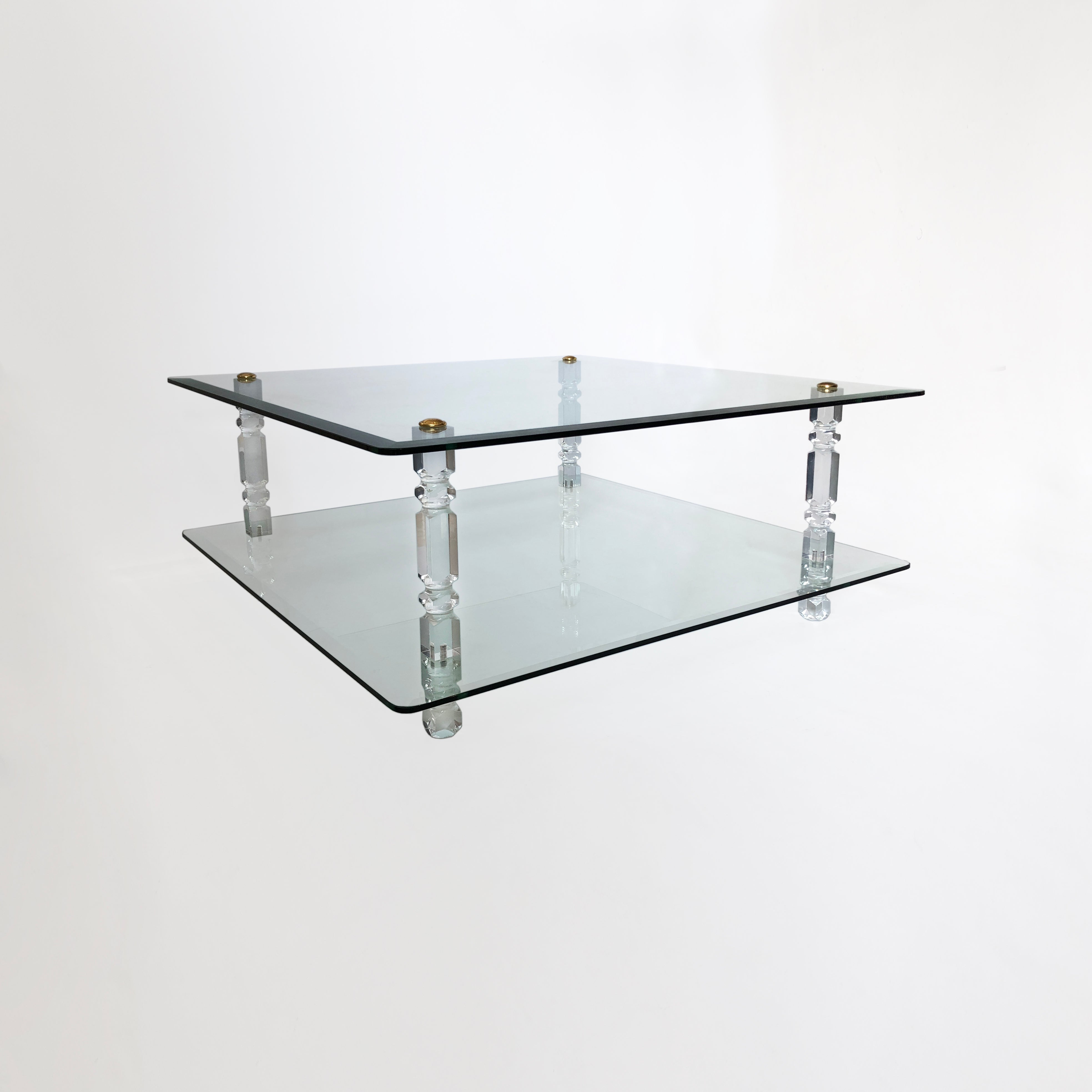 Two_Tier_Lucite_And_Glass_Coffee_Table_1970s_Post_Modernism_Vintage_Mid_Century