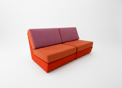 Set_of_2_1970s_Modular_Armchairs_in_Casamance_Texas_Fabric,_Convertible_Bench