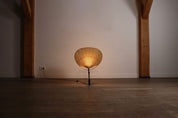 Uchiwa_III_Wall_Lamp_by_Ingo_Maurer_for_M_Design,_Japanese_Fan-Inspired_Design,_1973