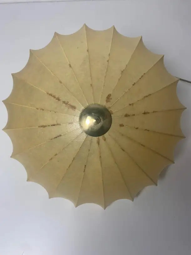 UFO_Cocoon_Pendant_Lamp_in_Patinated_Brass,_1960s,_Italy