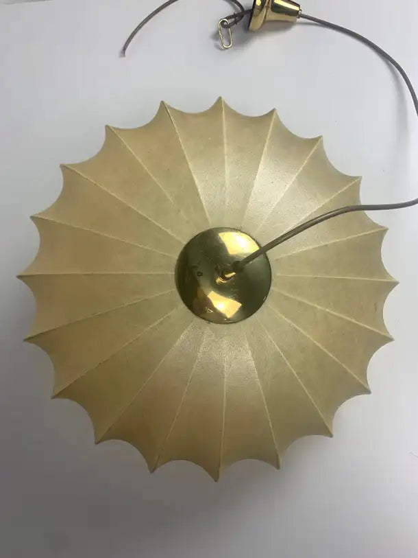 UFO_Cocoon_Pendant_Lamp_in_Patinated_Brass,_1960s,_Italy