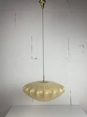 UFO_Cocoon_Pendant_Lamp_in_Patinated_Brass,_1960s,_Italy