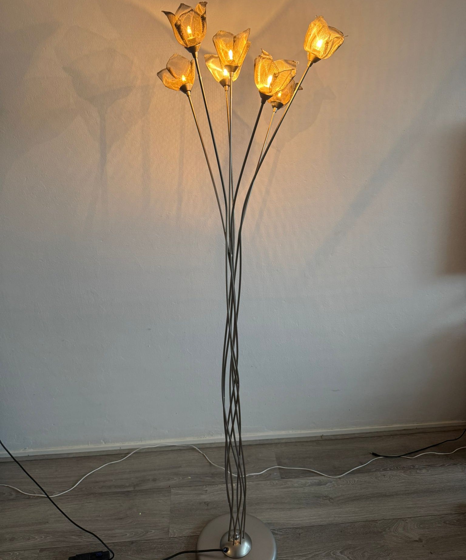 Massive_7_Rose_Metal_Floor_Lamp,_Belgian_Floral_Design,_Vintage