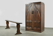 Art_Nouveau_Art_Deco_Gentleman’s_Wardrobe_in_Dark_Stained_Wood,_1930s