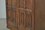 Art_Nouveau_Art_Deco_Gentleman’s_Wardrobe_in_Dark_Stained_Wood,_1930s
