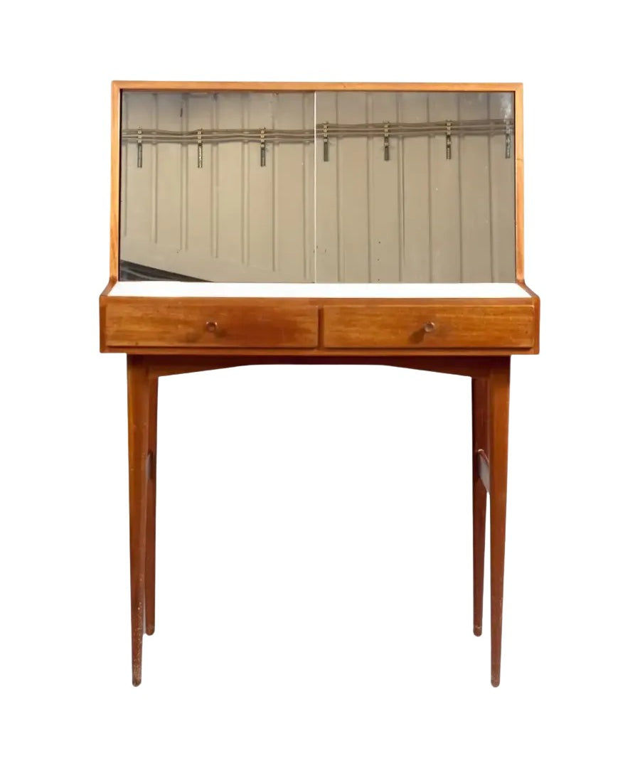Vanity_Desk_Mid-Century_Modern_Mahogany_Sliding_Mirrors_1950s–1960s