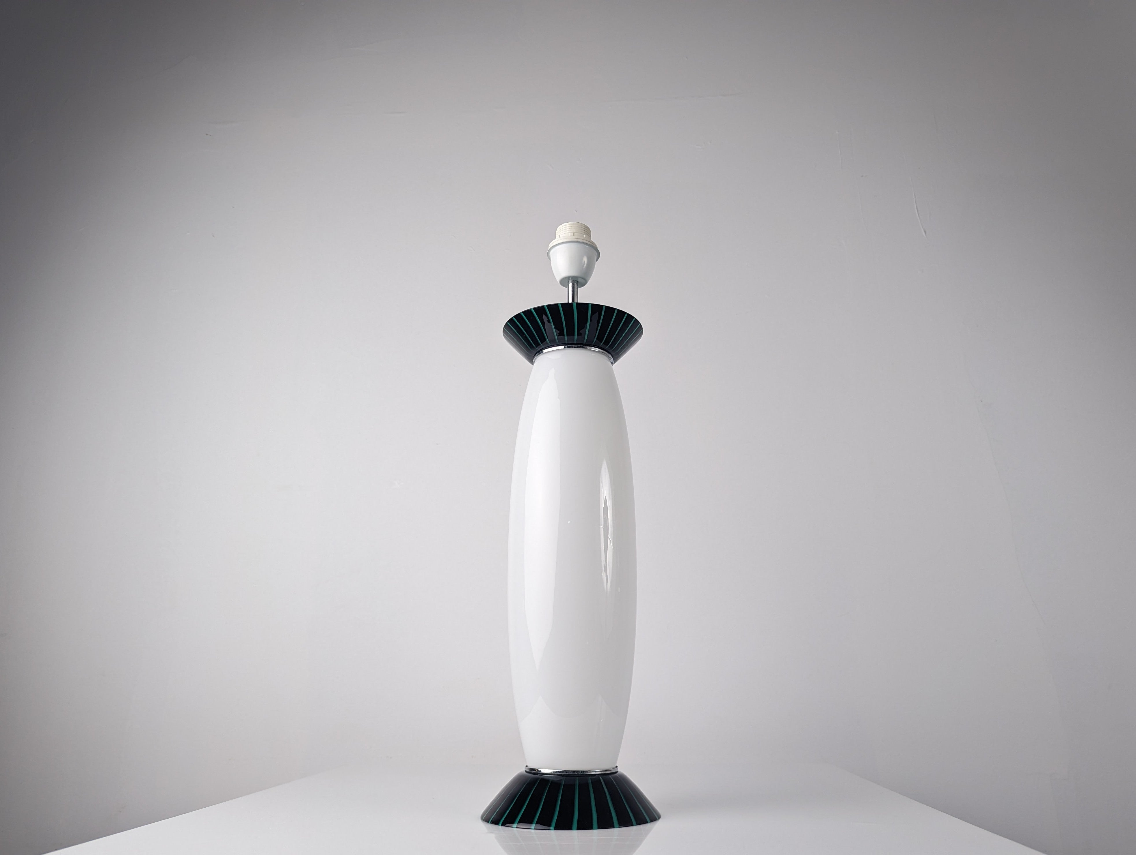 VeArt_Murano_Glass_Large_Table_Lamp,_Italy_1980s