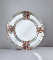 Venetian_round_mirror_in_pink_and_purple_murano_glass_by_Mazzega_1960s