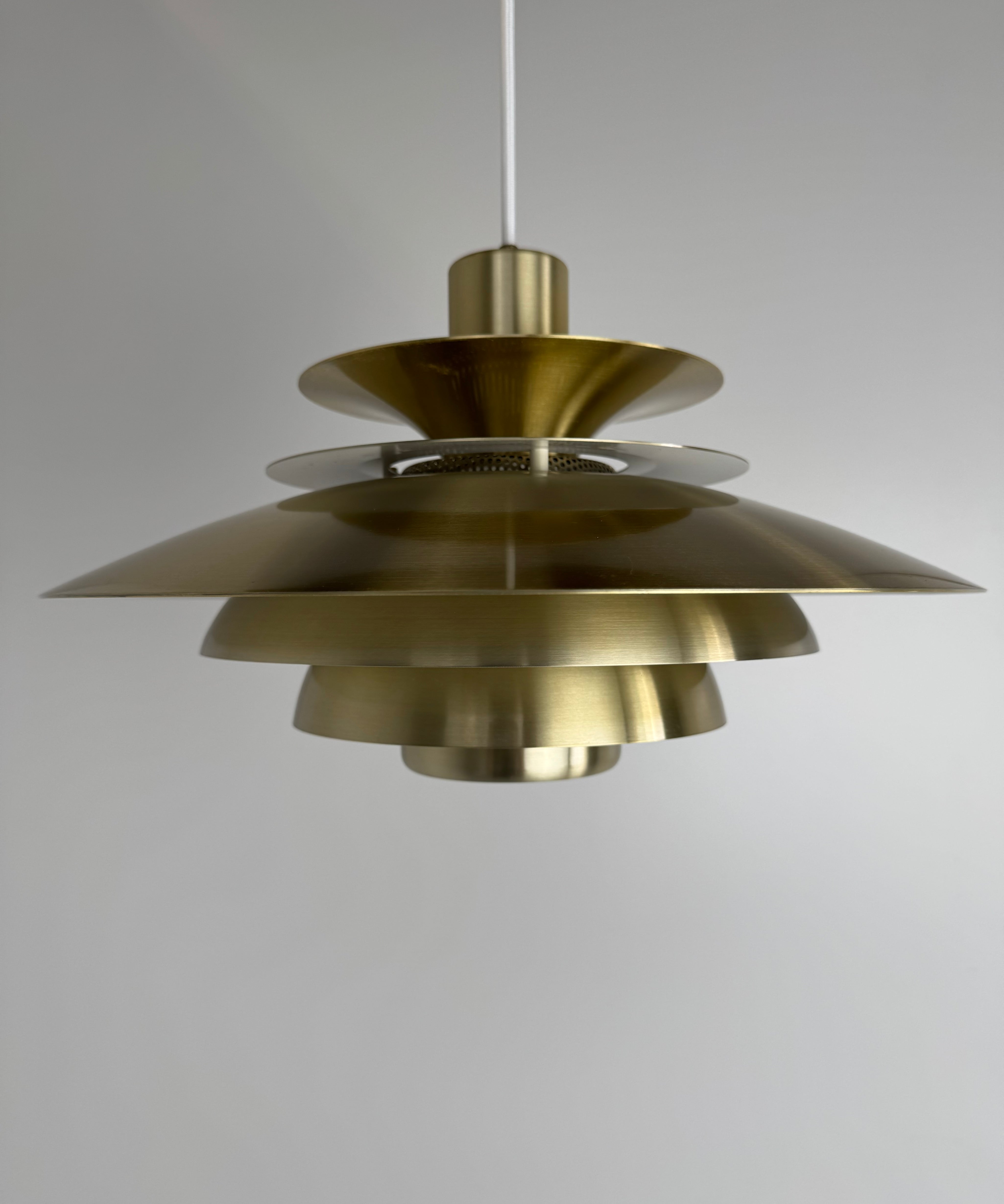 Verona_Pendant_Lamp_by_Kurt_Wiborg_for_Jeka_Metaltryk,_Brass,_Denmark,_1970s