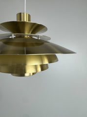 Verona_Pendant_Lamp_by_Kurt_Wiborg_for_Jeka_Metaltryk,_Brass,_Denmark,_1970s