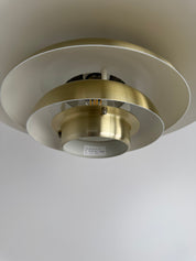 Verona_Pendant_Lamp_by_Kurt_Wiborg_for_Jeka_Metaltryk,_Brass,_Denmark,_1970s