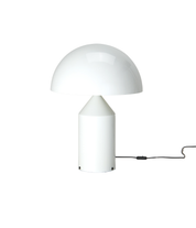 Vico_Magistretti_Atollo_Model_233_Table_Lamp_for_Oluce,_White,_Italy,_1970s