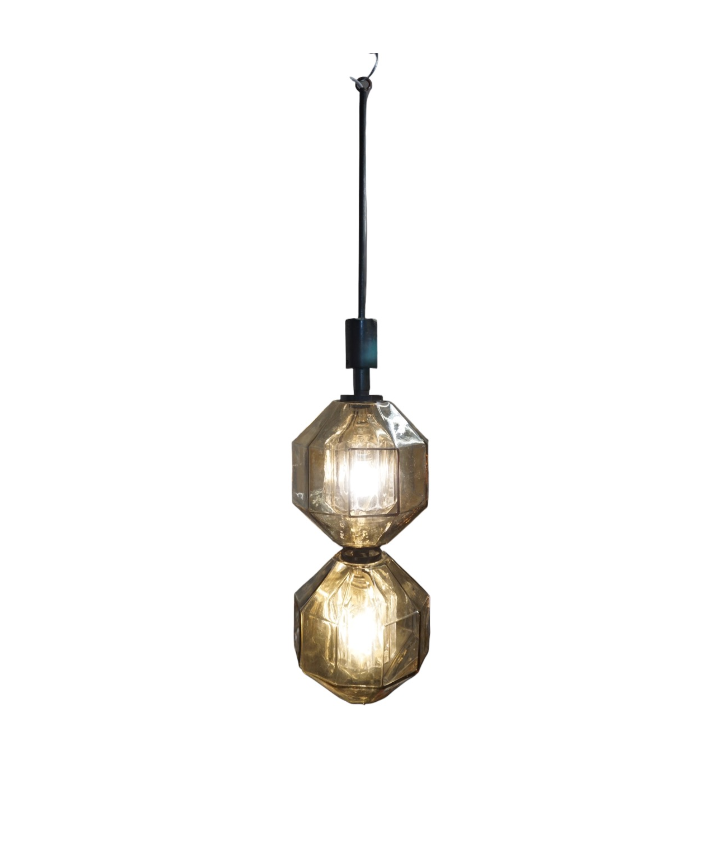 Vinicio_Vianello_Pendant_Lamp_for_Vistosi_in_Smoked_Glass,_Italy_1957