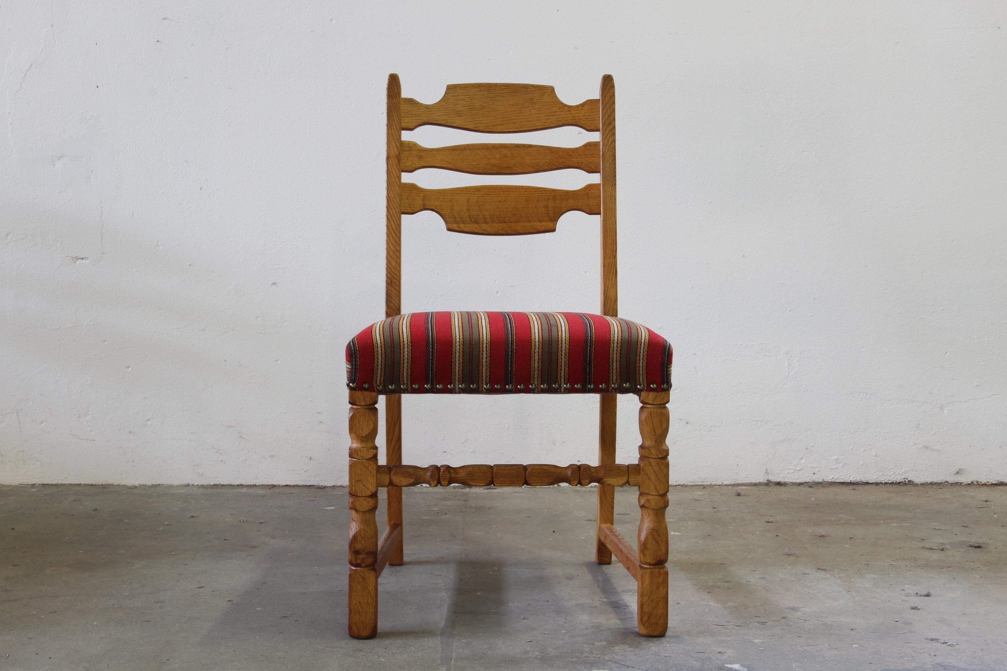 Set_of_6_Danish_Brutalist_Oak_Dining_Chairs_in_the_Style_of_Henning_Kjærnulf,_1950s-1960s