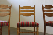 Set_of_6_Danish_Brutalist_Oak_Dining_Chairs_in_the_Style_of_Henning_Kjærnulf,_1950s-1960s