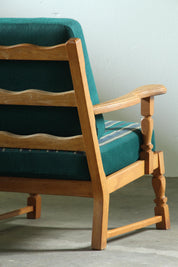 Set_of_2_Danish_Brutalist_Oak_Lounge_Chairs_with_Original_Savak_Wool_Upholstery,_Henning_Kjærnulf_Style,_1960s-1970s