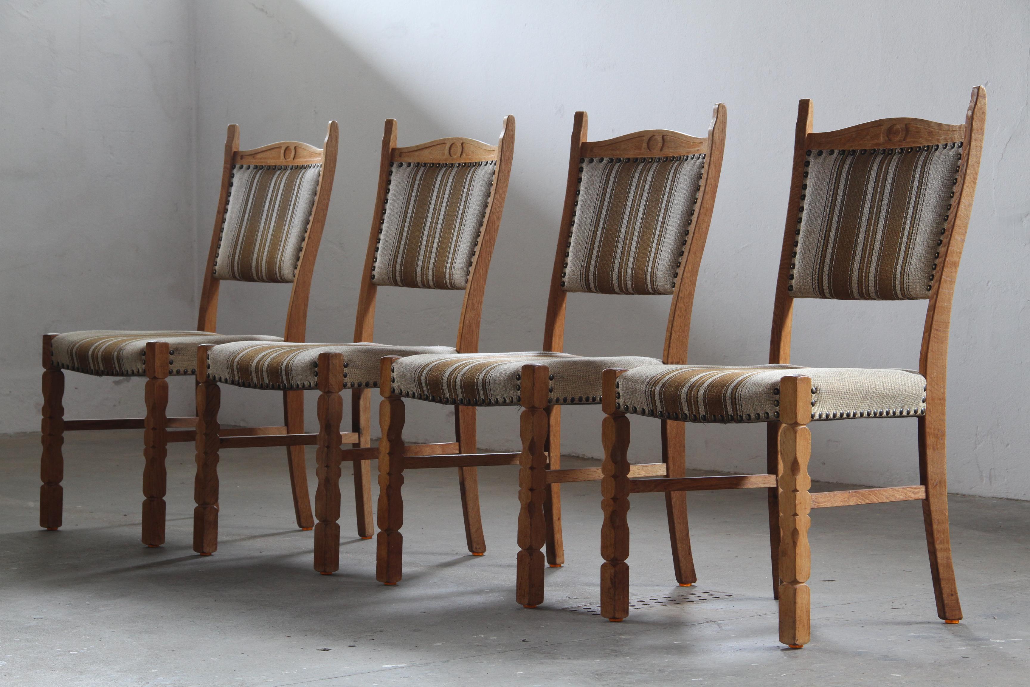 Set_of_4_Danish_Brutalist_Solid_Oak_Dining_Chairs_in_the_Style_of_Henning_Kjærnulf,_1960s