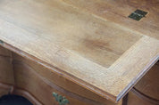 Antique_Baroque_Revival_Solid_Oak_Secretary_Bureau_with_Drop-Front_Writing_Desk,_Early_20th_Century