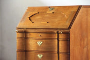 Antique_Baroque_Revival_Solid_Oak_Secretary_Bureau_with_Drop-Front_Writing_Desk,_Early_20th_Century