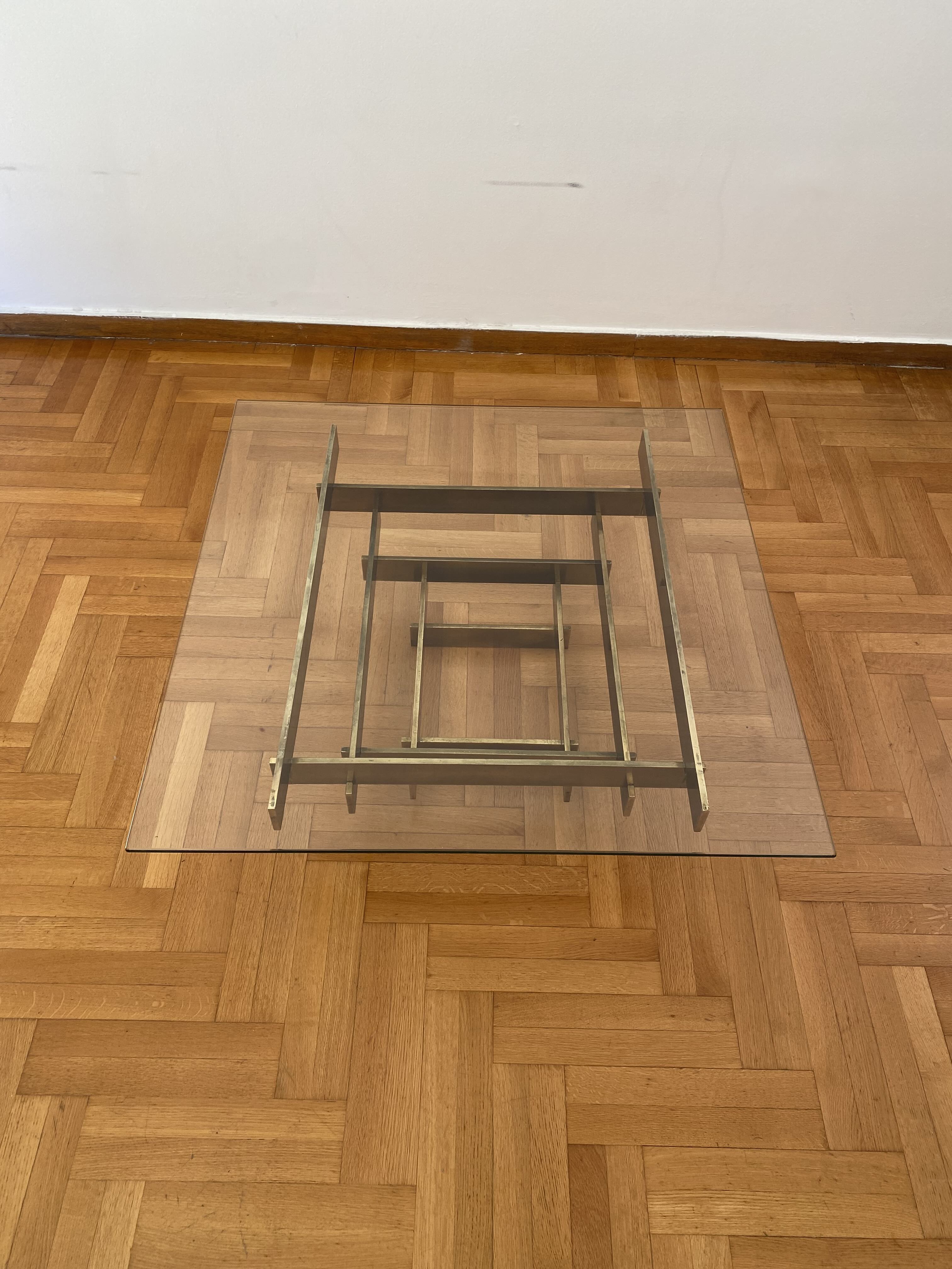 Square_Brass_Coffee_Table_Attributed_to_David_Hicks,_Glass_Top,_UK,_1970s