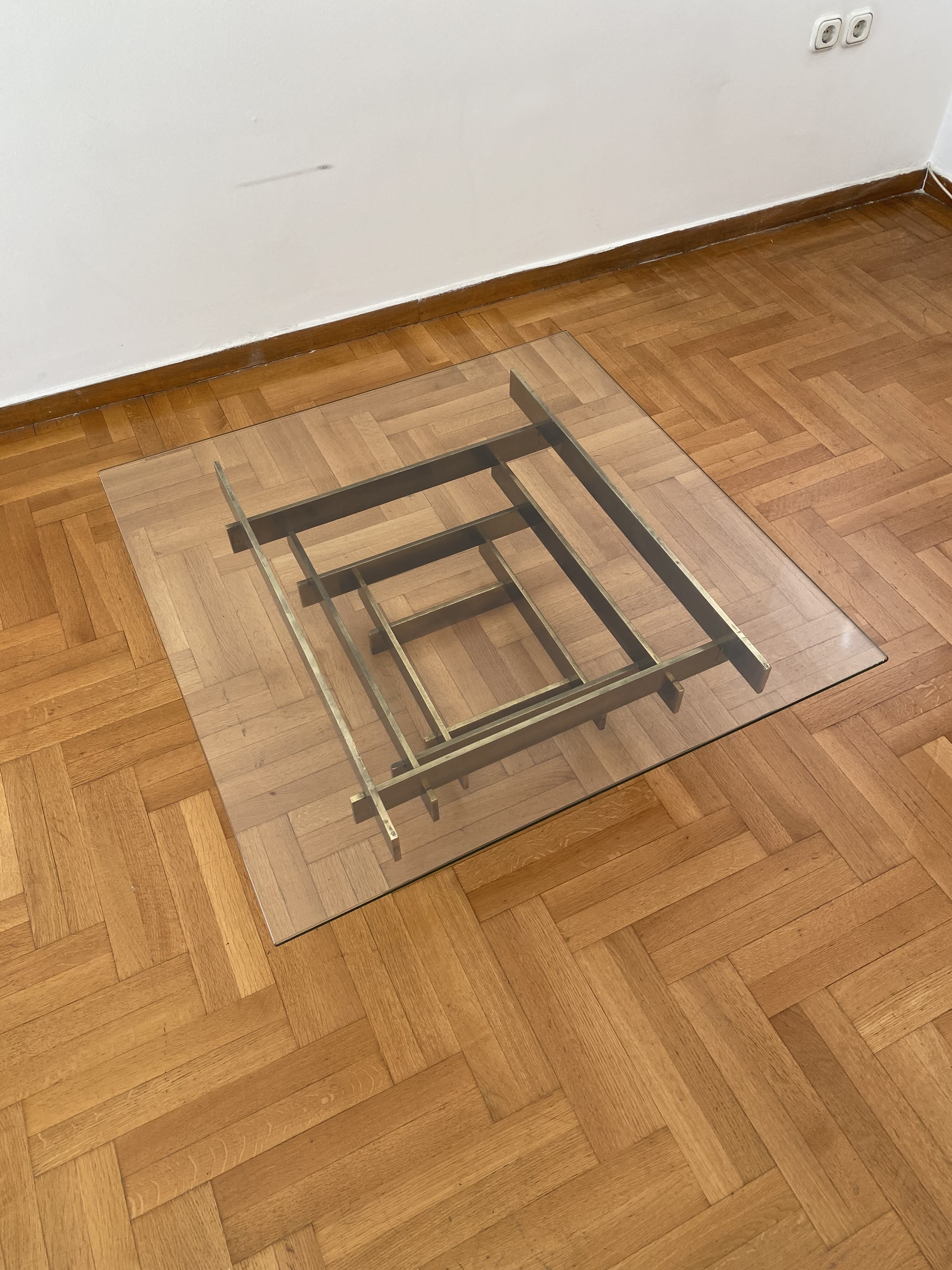 Square_Brass_Coffee_Table_Attributed_to_David_Hicks,_Glass_Top,_UK,_1970s