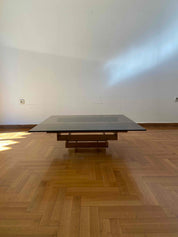 Square_Smoked_Glass_Coffee_Table_Attributed_to_David_Hicks,_Brass-Plated_Base,_UK,_1970s