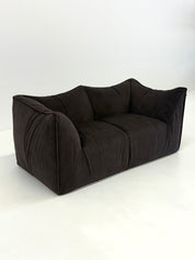 Vintage_Bambole_sofa_in_dark_brown_by_Mario_Bellini_for_B&B_Italia