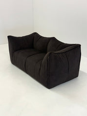 Vintage_Bambole_sofa_in_dark_brown_by_Mario_Bellini_for_B&B_Italia