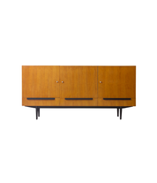 Vintage_Belgian_Mid_Century_Sideboard_in_Maple_Veneer,_1960s_Modern_Storage_Cabinet