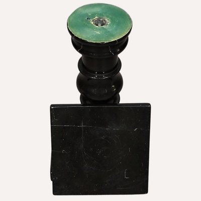 Vintage_Black_Natural_Stone_Marble_Pedestal_Side_Table