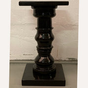 Vintage_Black_Natural_Stone_Marble_Pedestal_Side_Table