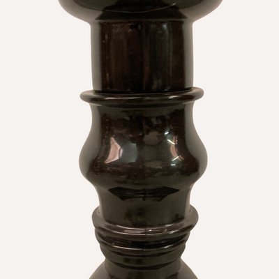 Vintage_Black_Natural_Stone_Marble_Pedestal_Side_Table