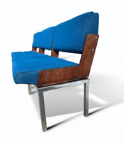 Vintage_blue_1960s_bench_by_Roger_Tallon