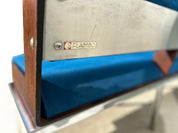 Vintage_blue_1960s_bench_by_Roger_Tallon