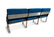 Vintage_blue_1960s_bench_by_Roger_Tallon