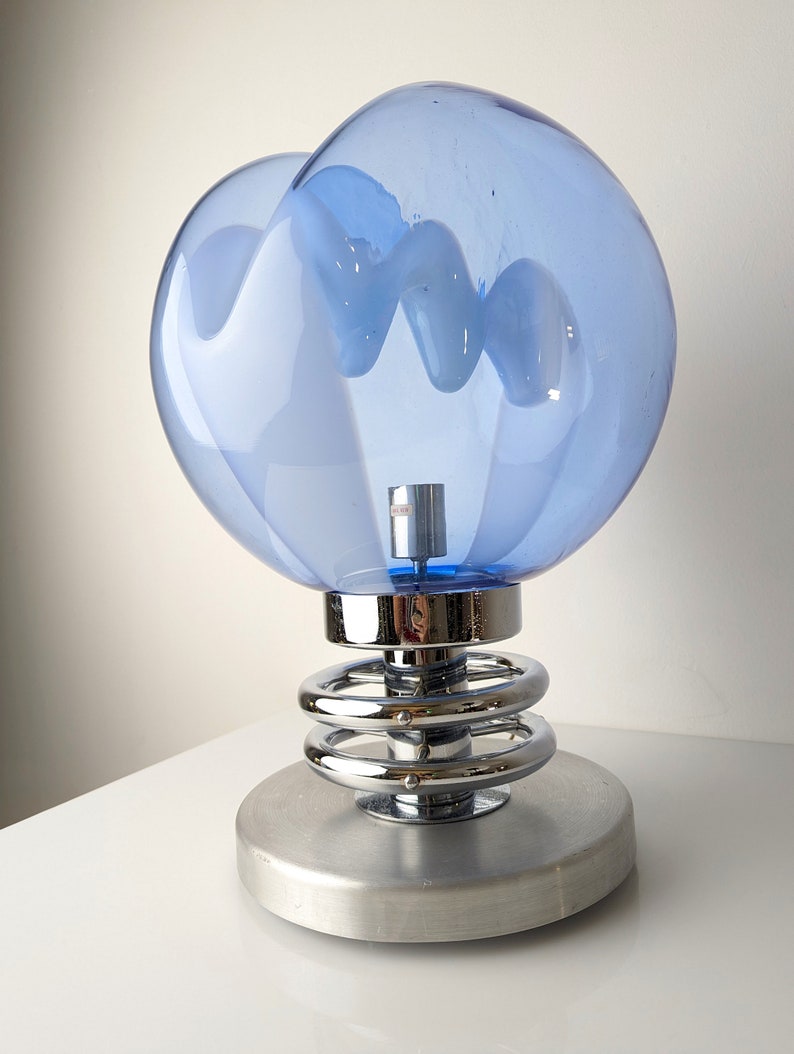 Vintage_blue_glass_membrane_lamp_by_Toni_Zuccheri_1970s