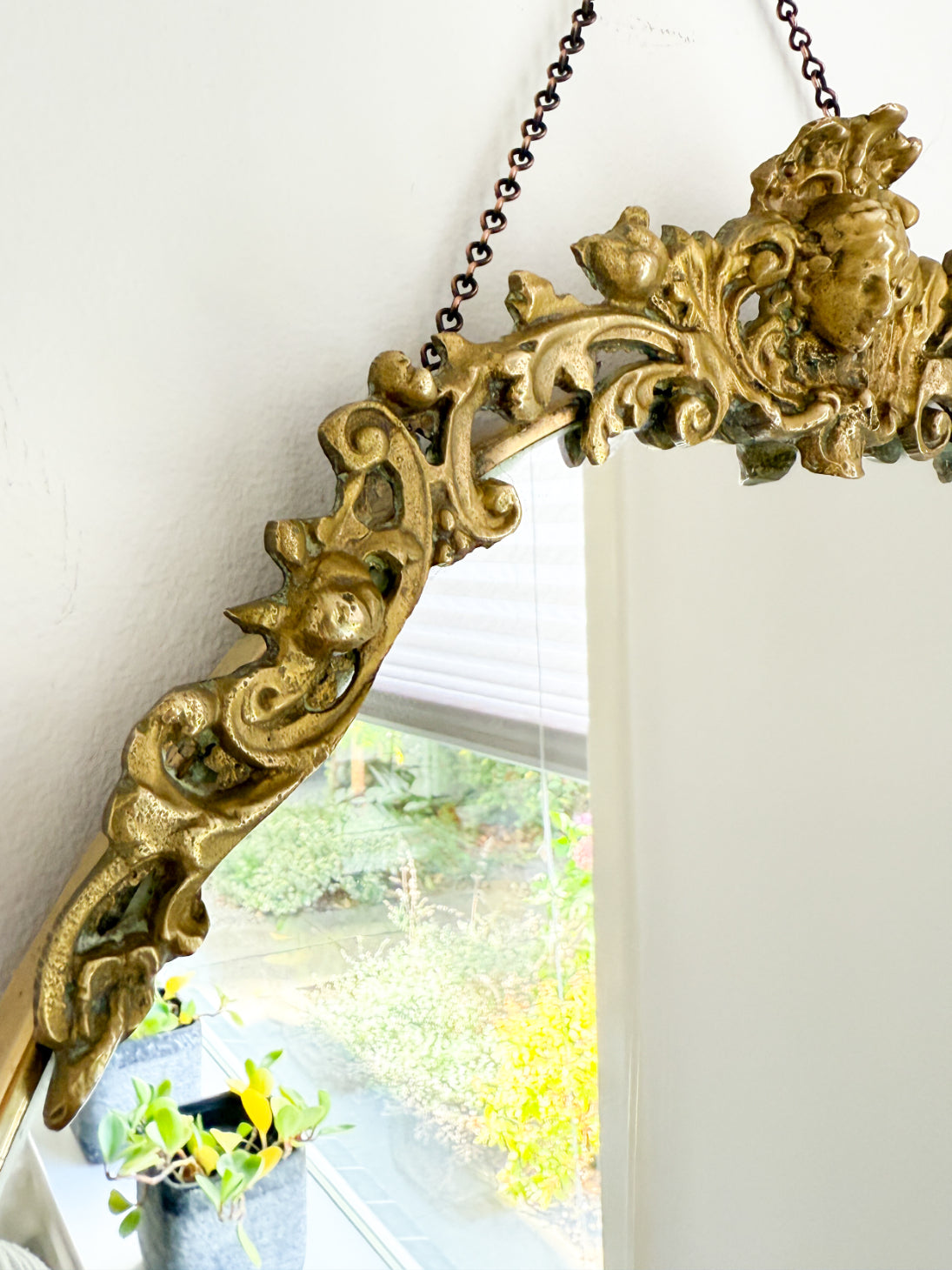 Vintage_Brass_Rococo_Revival_Wall_Mirror_with_Cherub_Motif,_Europe_1960s