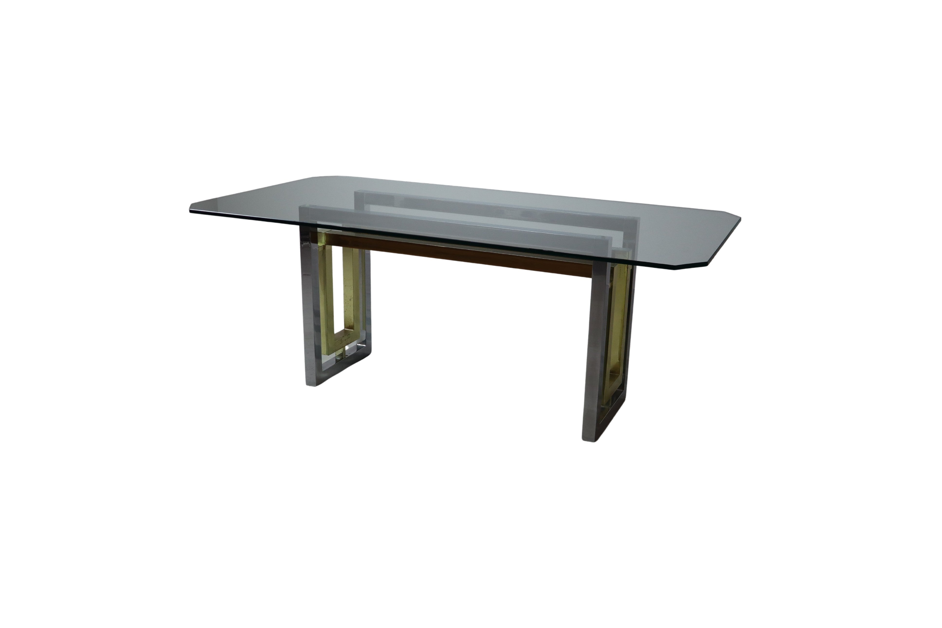 Vintage_Chrome_and_Brass_Dining_Table_by_Zevi,_1970s