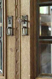 Antique_Danish_Oak_and_Pine_Buffet_Cabinet_with_Carved_Grape_Motifs_and_Glass_Doors,_19th_Century