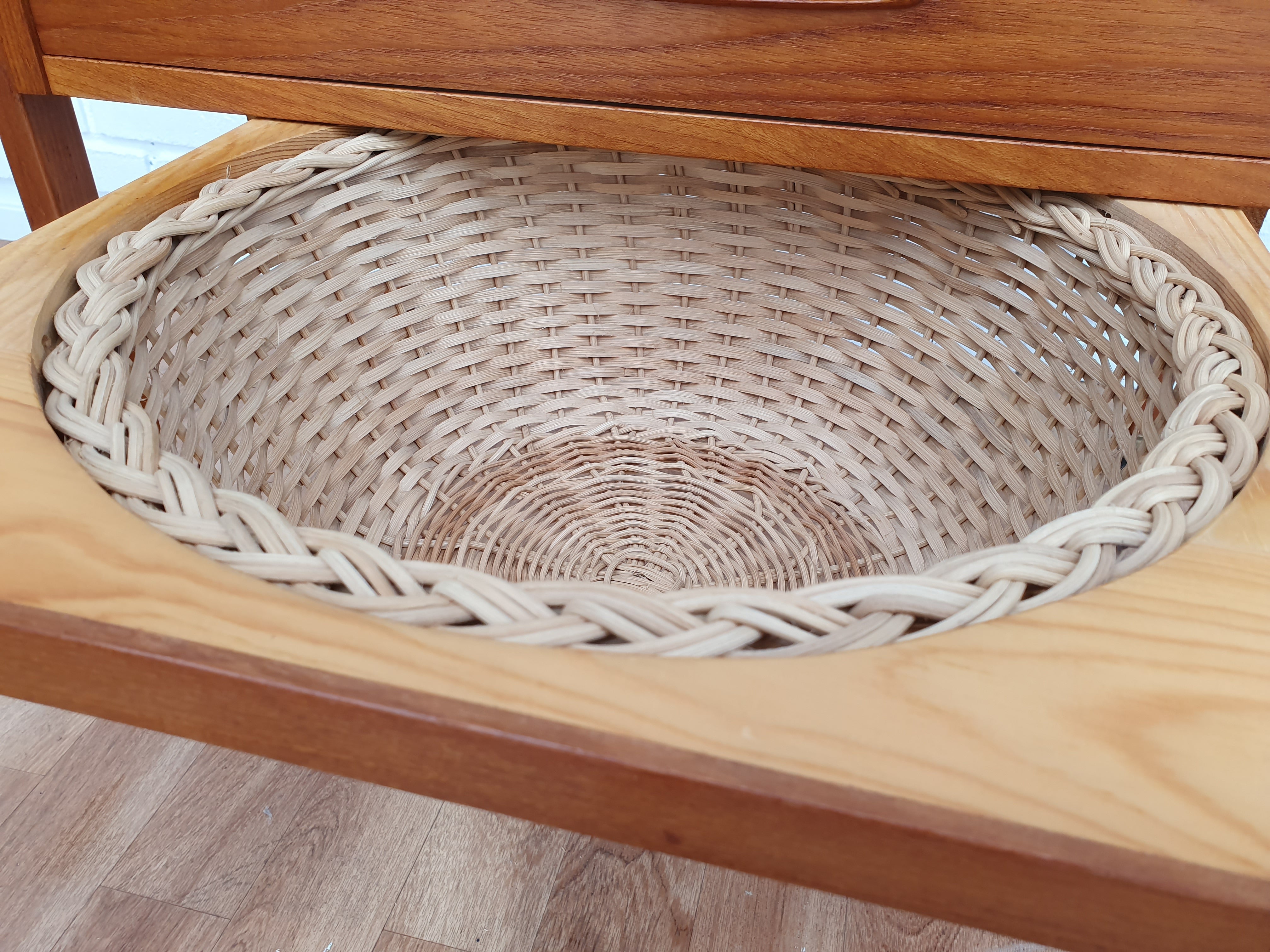Vintage_Danish_Sewing_Table_in_Teak_and_Rattan_circa_1960_Denmark