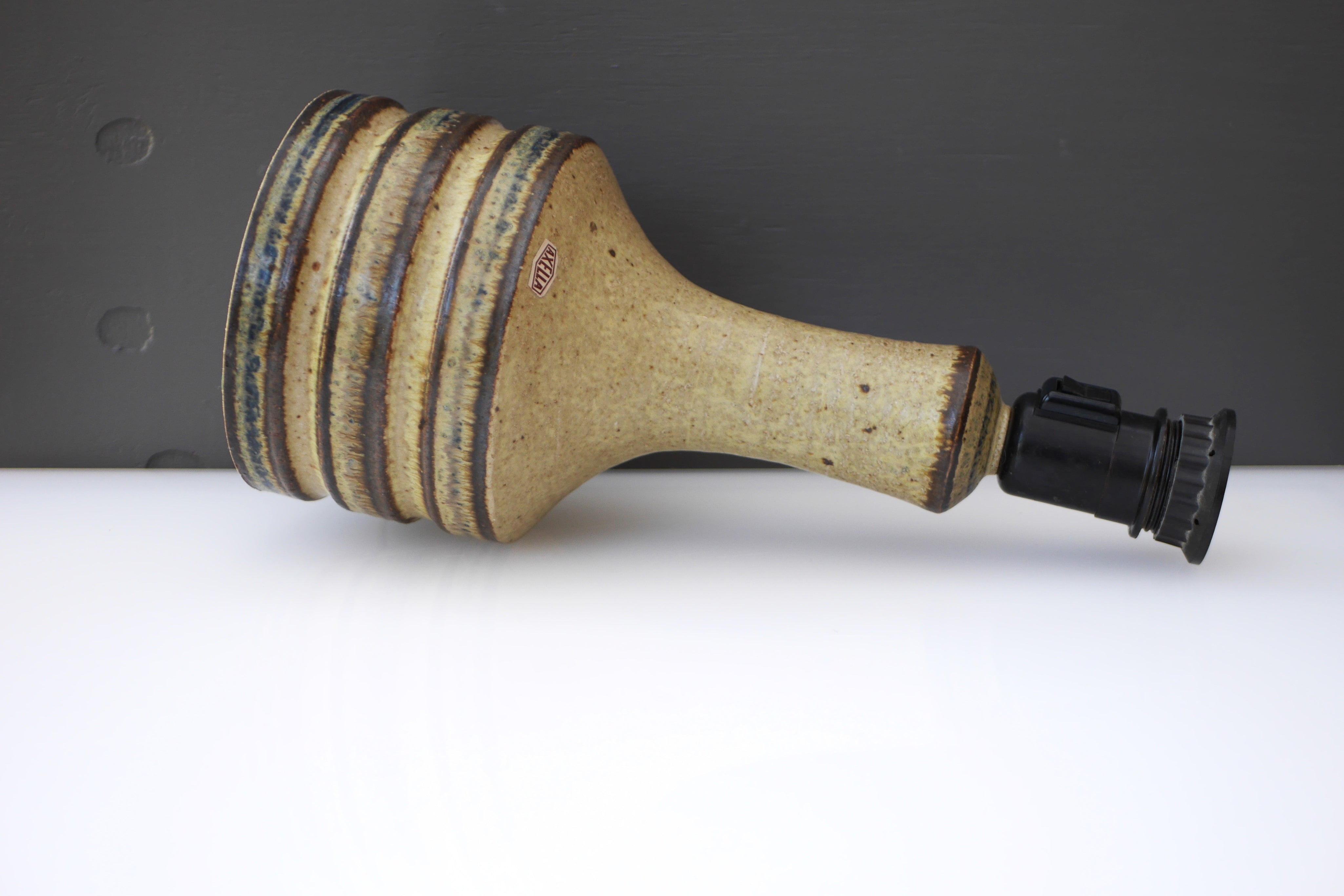 Handmade_Ceramic_Stoneware_Table_Lamp_by_Axella,_Denmark,_1970s