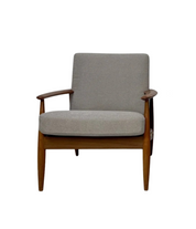 Vintage_Danish_Teak_Armchair_with_Light_Grey_Upholstery,_Scandinavian_Mid-Century_Modern,_1960s