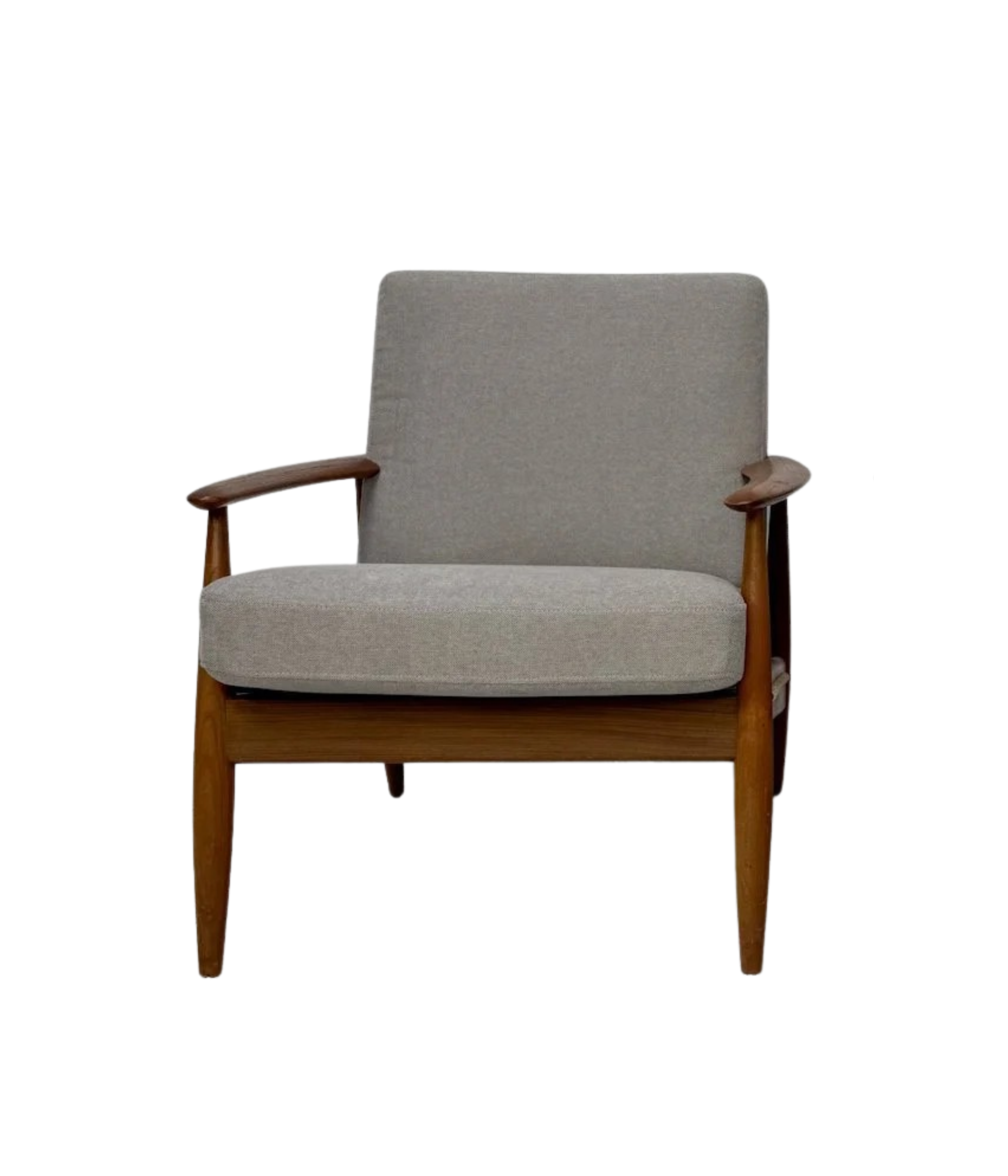 Vintage_Danish_Teak_Armchair_with_Light_Grey_Upholstery,_Scandinavian_Mid-Century_Modern,_1960s