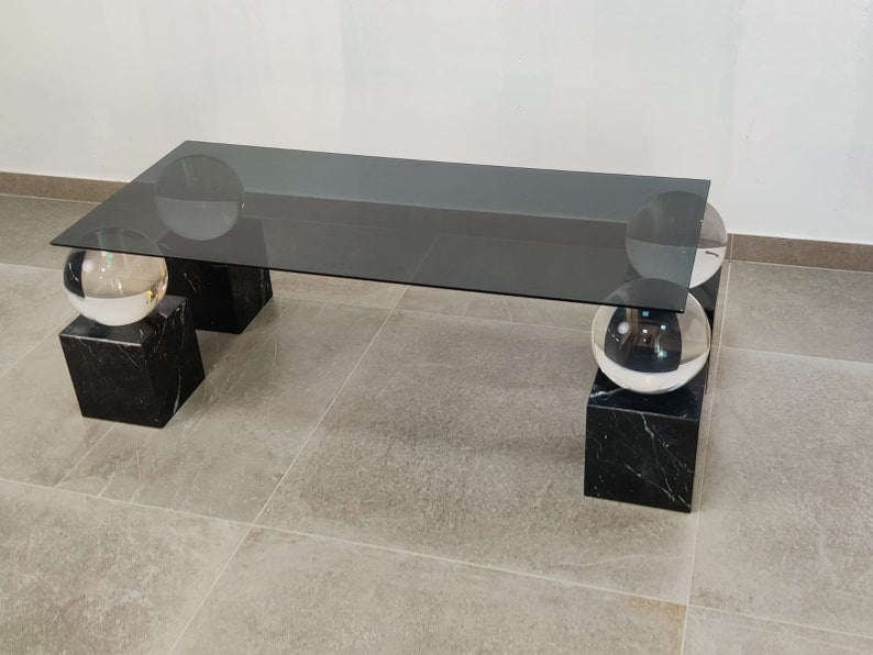 Vintage_Coffee_Table_with_spheres_and_marble,_1970s
