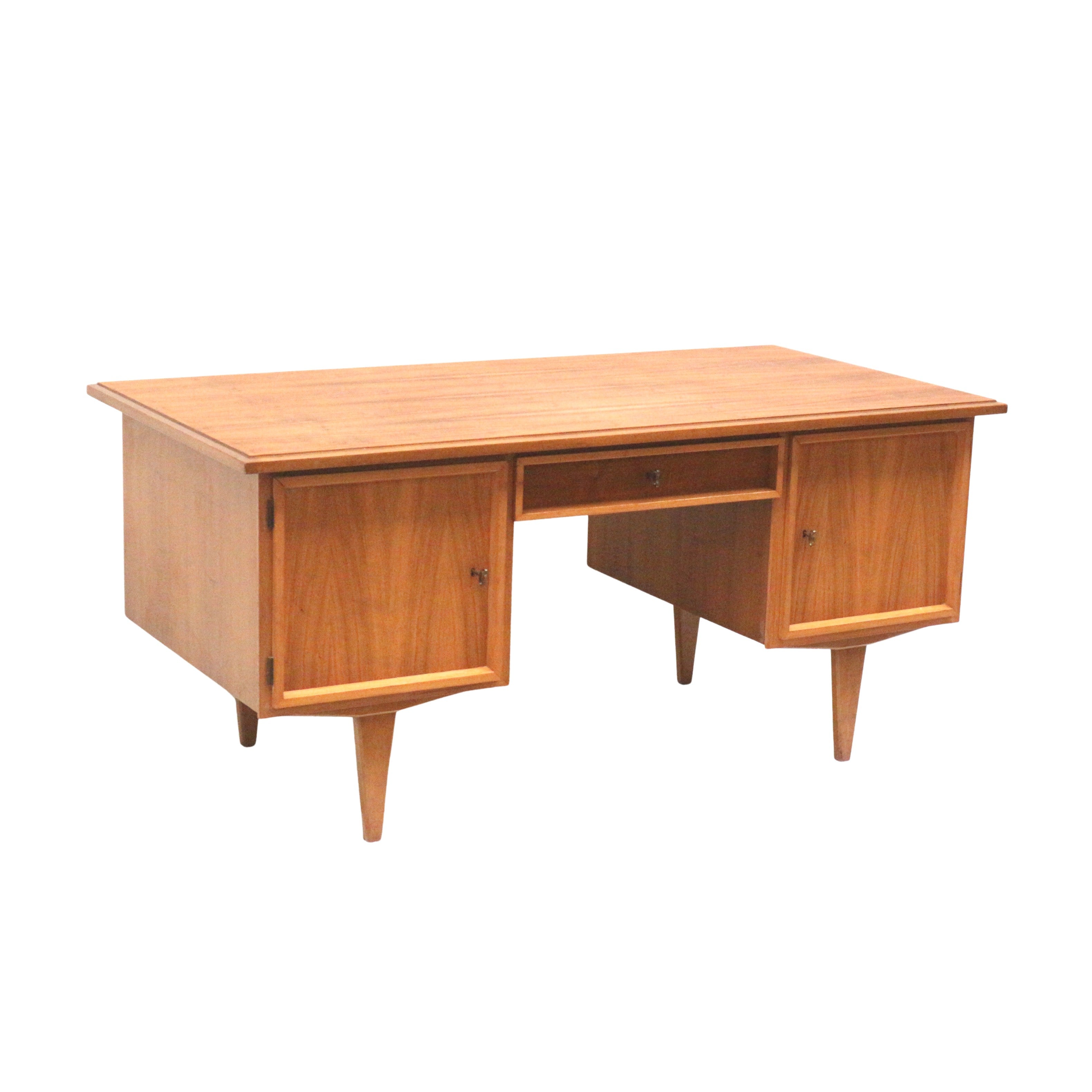 Vintage_executive_desk_with_doors_and_drawers_from_the_1960s
